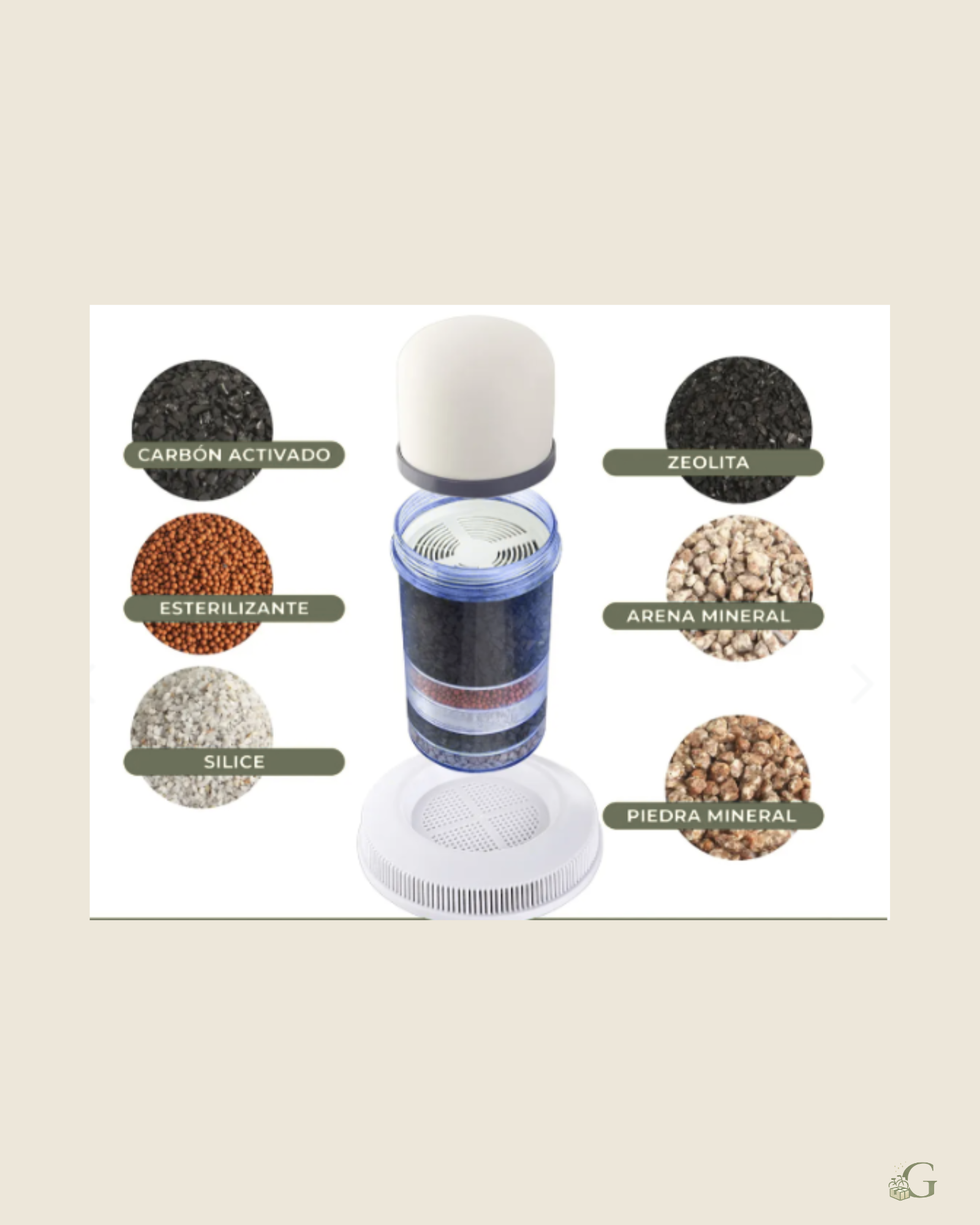 Filtro Purificador de Agua - 16 Litros