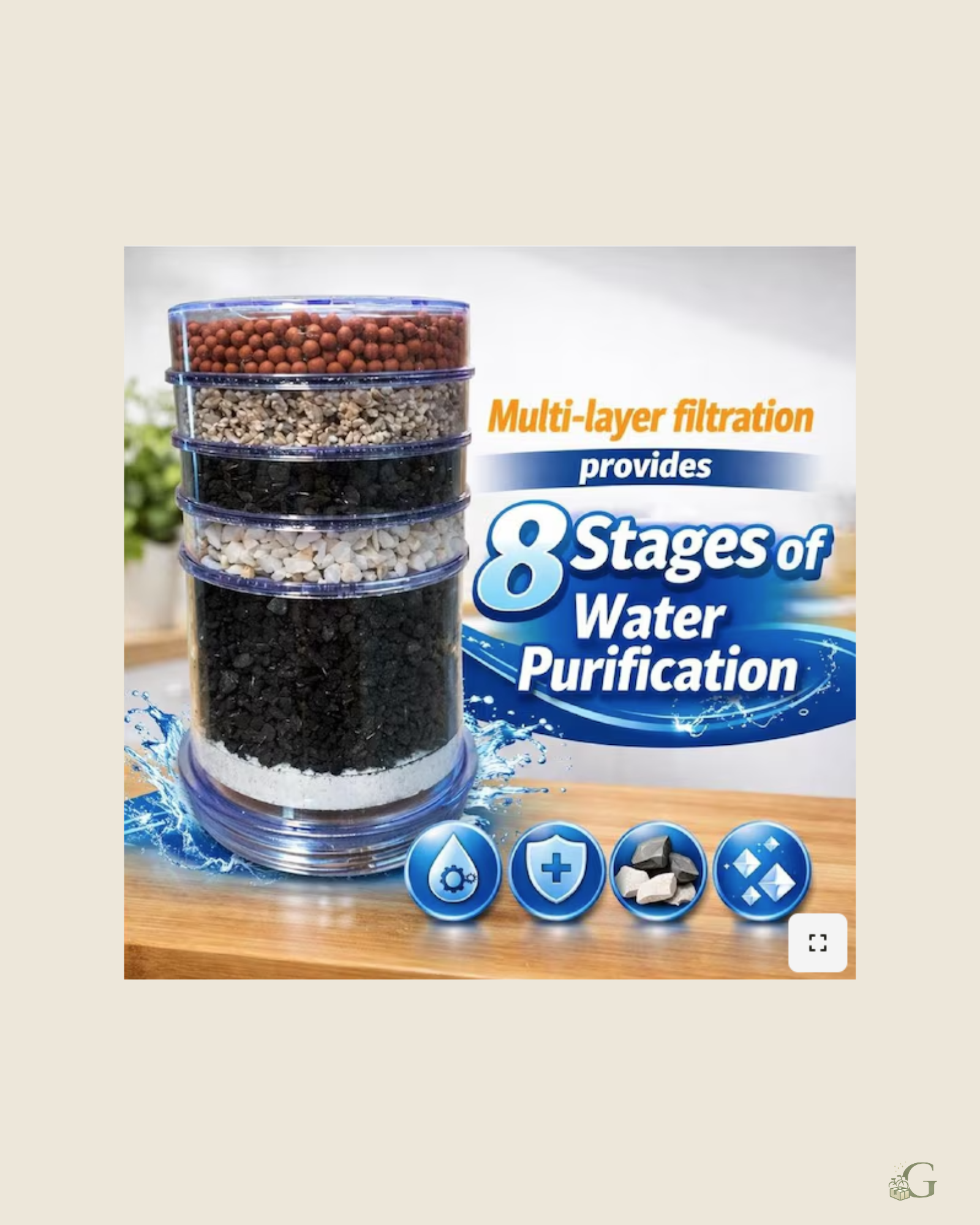 Filtro Purificador de Agua - 16 Litros